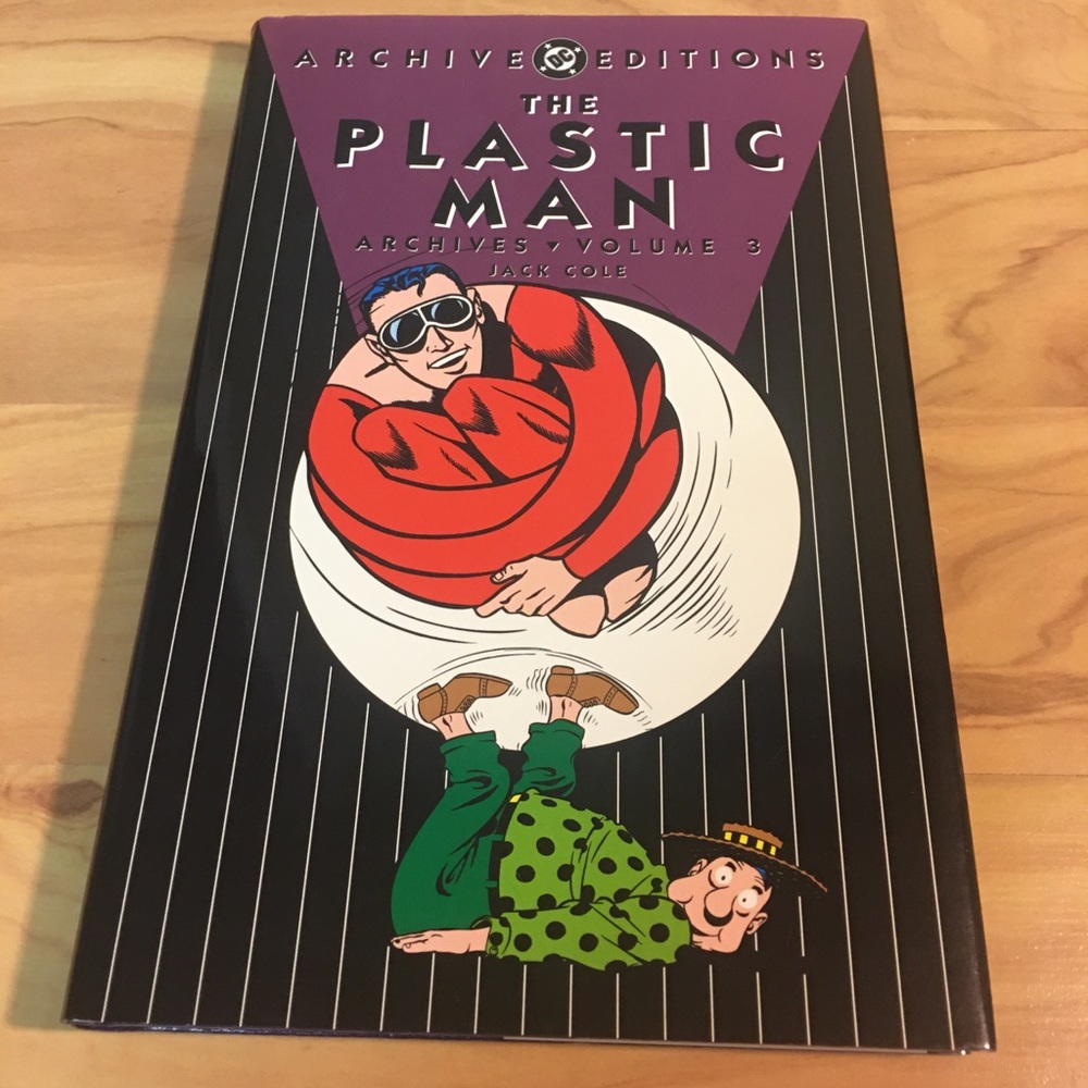 Archive Editions The Plastic Man Hardback Book
